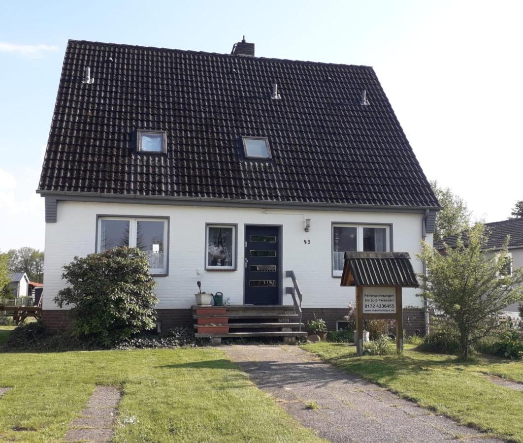 Ferienwohnung Finn Im Haus Maarten Cuxhaven Dış mekan fotoğraf